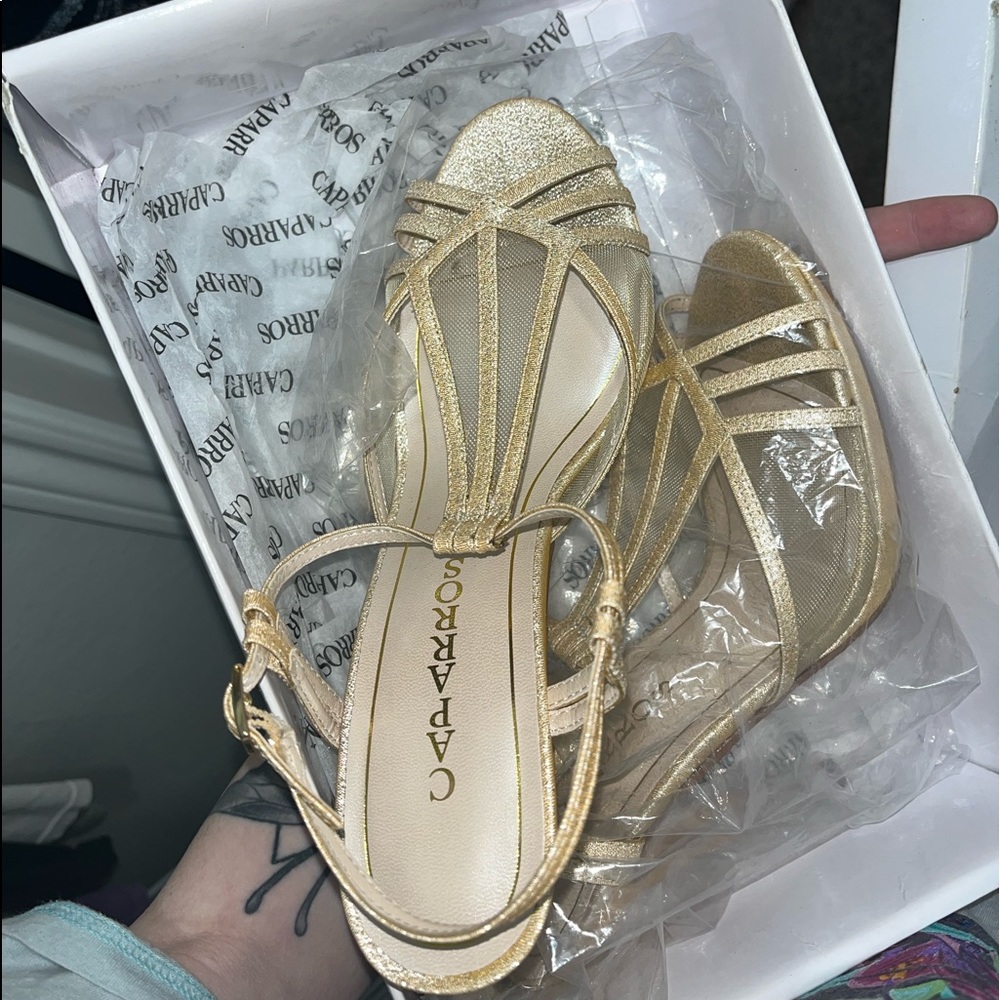 Rose gold Heels